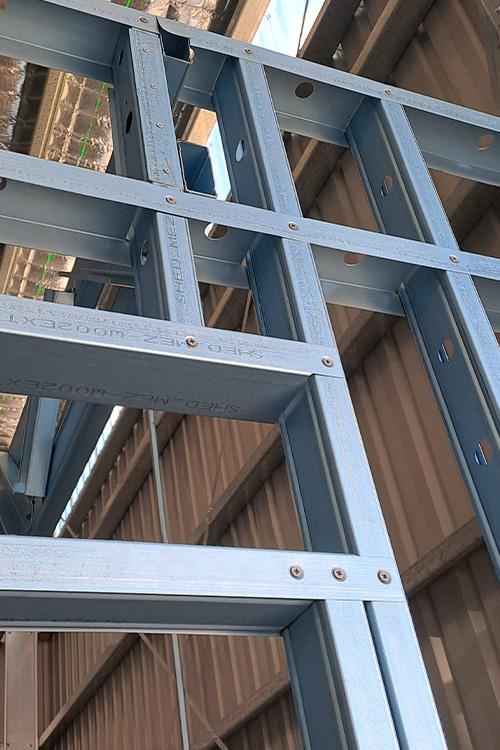 Commercial and Residential Steel Frame Installation by Evident Constructions